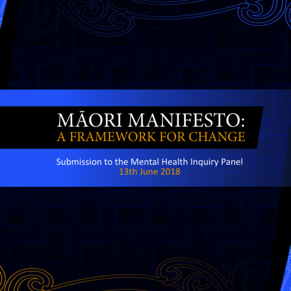Māori Manifesto: A Framework for Change
