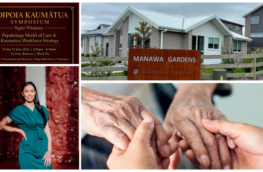 Ngāti Whakaue Unveils World-First Model of Kaumātua Care