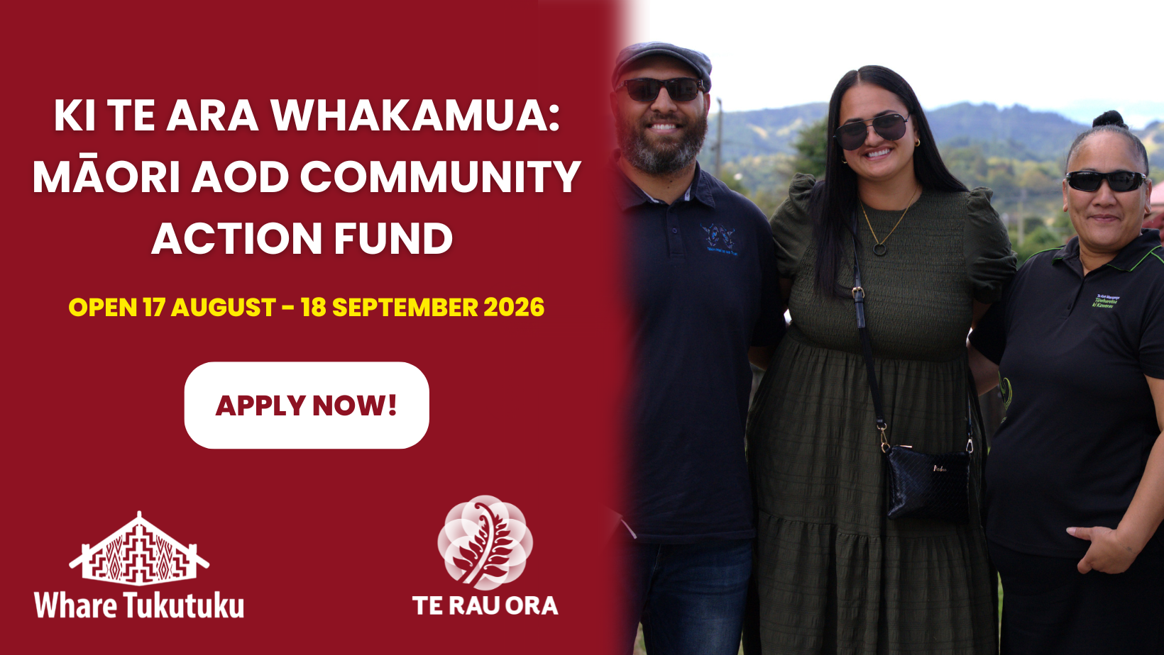 Applications Now Open – Ki te Ara Whakamua